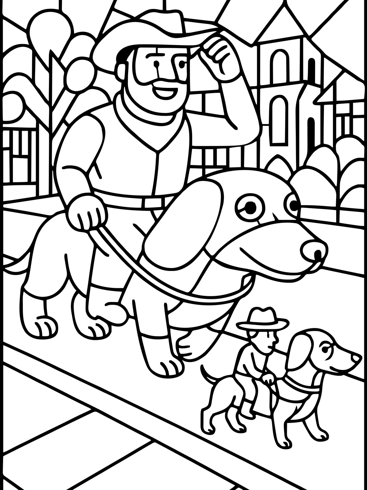Vector outline extraction